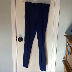 Girlfriend collective blue leggings